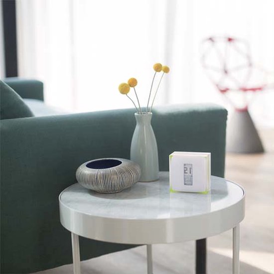 Netatmo Smart Thermostat Modulant - Thermostat intelligent pour le chauffage central - Fonctionne avec Google Home, Alexa & Apple Homekit - Sans fil - Blanc