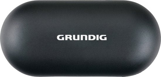 Grundig Wireless Earbuds - Ecouteurs Bluetooth 5.3 - Ecouteurs avec cassette de recharge - Autonomie jusqu'à 20 heures - Rechargeable par USB-C - Contrôle tactile et appels mains libres