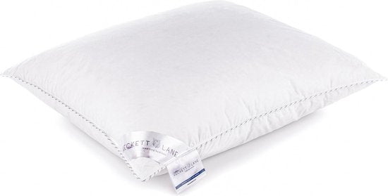 Heckettlane Pillow - Oreiller de sommeil avec garniture synthétique - Oreiller antiallergique - 40x80 cm - Pour les dormeurs sur le dos, sur le côté et sur le ventre - 1 pièce