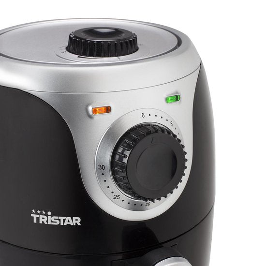 Tristar Airfryer Mini Crispy FR-6980 - 2 litres - Friteuse à air chaud - sans PFAS - Compact - Noir - 1000W