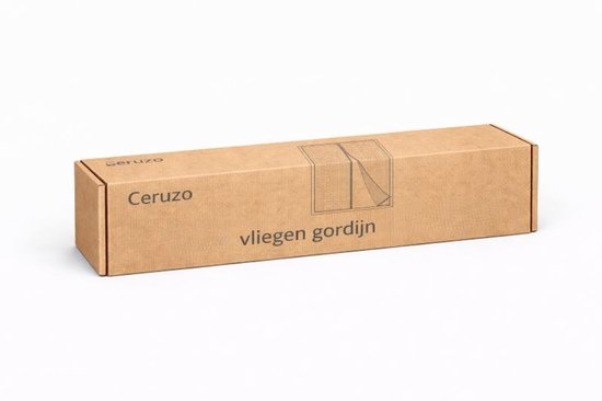 Ceruzo Rideau de porte 100xH260 cm - Magnétique - Rideau à lames - Noir - Velcro - Très haut