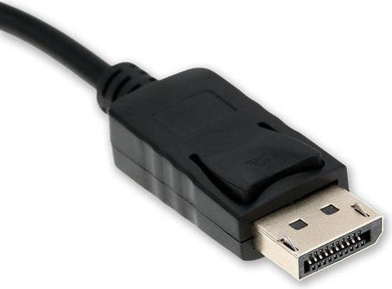 Garpex® Adaptateur Displayport vers DVI-I - DP vers DVI - Adaptateur DP vers DVI - Convertisseur Full HD 1080P