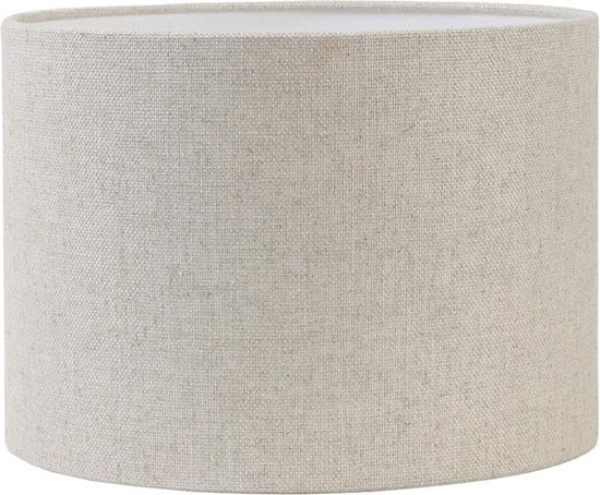 Light & Living Abat-jour cylindrique Livigno - Naturel - Ø30x21cm - pour lampes de table, lampes suspendues