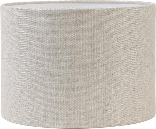 Light & Living Abat-jour cylindrique Livigno - Naturel - Ø30x21cm - pour lampes de table, lampes suspendues
