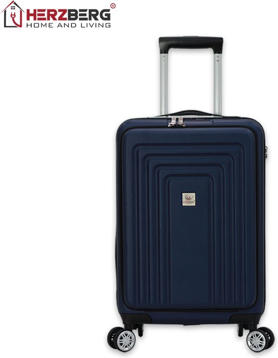 Herzberg Travel HG-8065BLU : Sac de cabine - Bleu