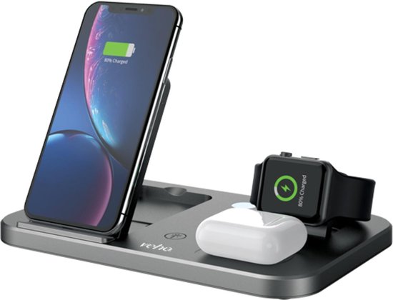 Veho DS-7 station de recharge sans fil avec veilleuse LED