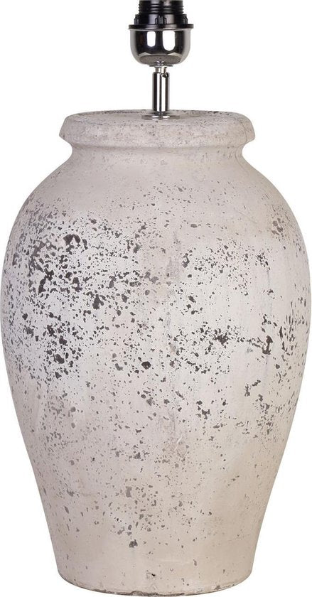 Light & Living VULSINI Pied de lampe Ø28x50 cm gris antique