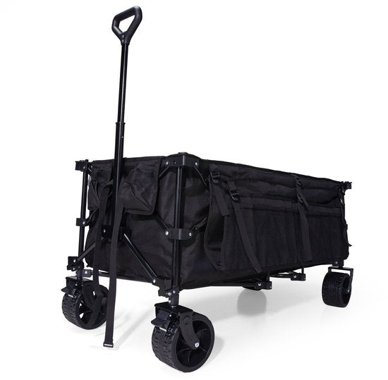 Mr Fold Bolderkar - XXL - pliable - 300L - capacité de transport 150KG - noir - garantie 5 ans