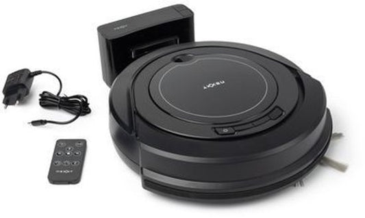 Nexxt 3-in-1 Robot aspirateur avec fonction balayage et station d'accueil - Noir
