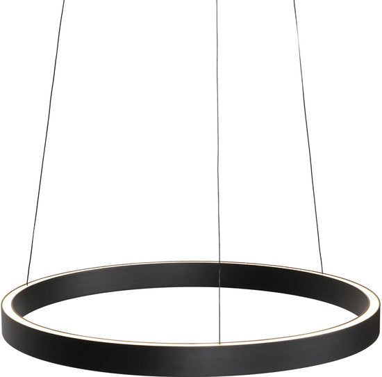 Steinhauer Exclusive - Lampe suspendue Mykty - Métal - Ø 60 cm - LED - Noir