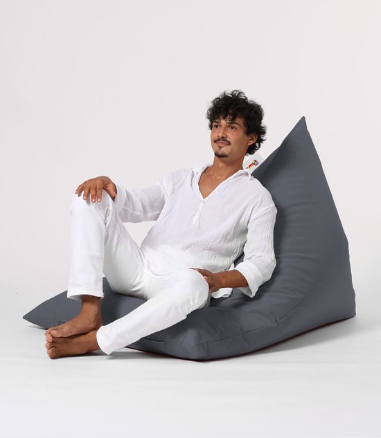 Asir - Coussin de jardin - Fumée - 145 x 35 x 90