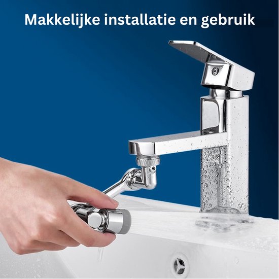 Urban State extension de robinet - Fixation de robinet - extension de robinet - rotation 1080° - universelle