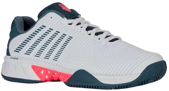 K-SWISS - hypercourt express 2 clay - Chaussures de tennis gravier hommes - Blanc, bleu