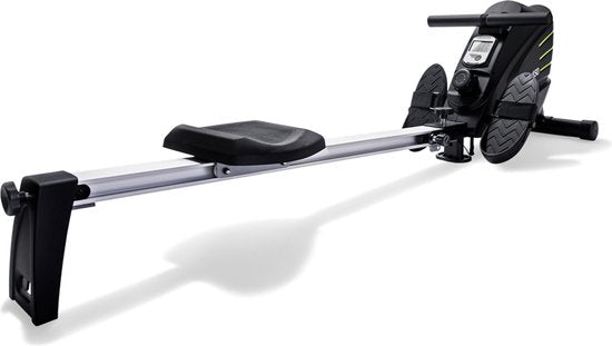 VirtuFit Row 450 - Rameur - Système de résistance magnétique silencieux - Rameur - 10 résistances - Pliable - Rameurs - Roues de transport incluses