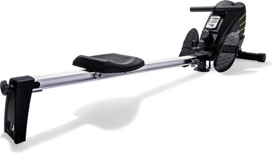 VirtuFit Row 450 - Rameur - Système de résistance magnétique silencieux - Rameur - 10 résistances - Pliable - Rameurs - Roues de transport incluses