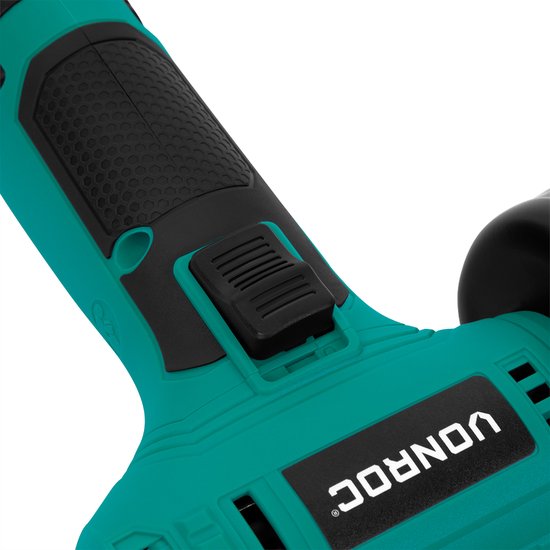 VONROC Battery Angle Grinder 12V - Incl. Battery, usb-c cable and grinding wheel