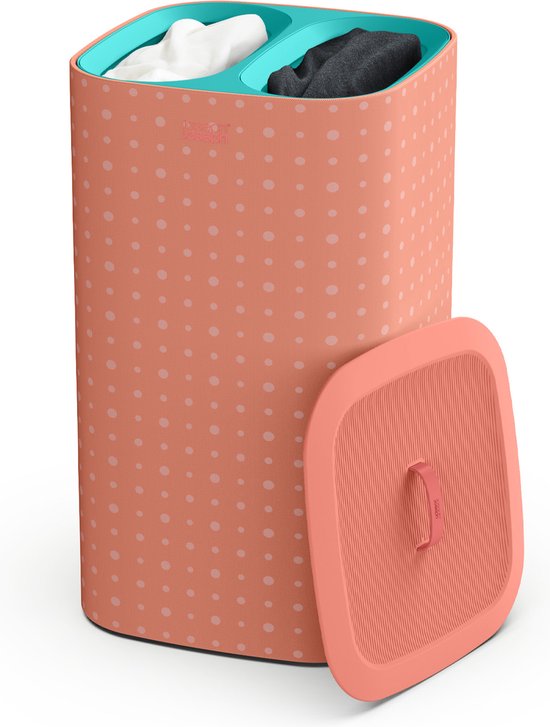 Joseph Joseph - Tota Pop Panier à linge 2x30 litres - Plastique - Orange