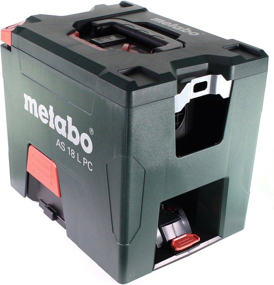Metabo AS 18 L PC Li-Ion aspirateur de chantier sans fil - Classe L - 7,5L