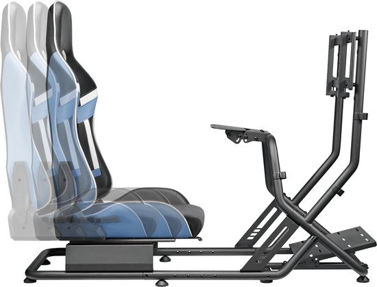 Siège de course simulateur de cockpit - entièrement réglable - siège de course