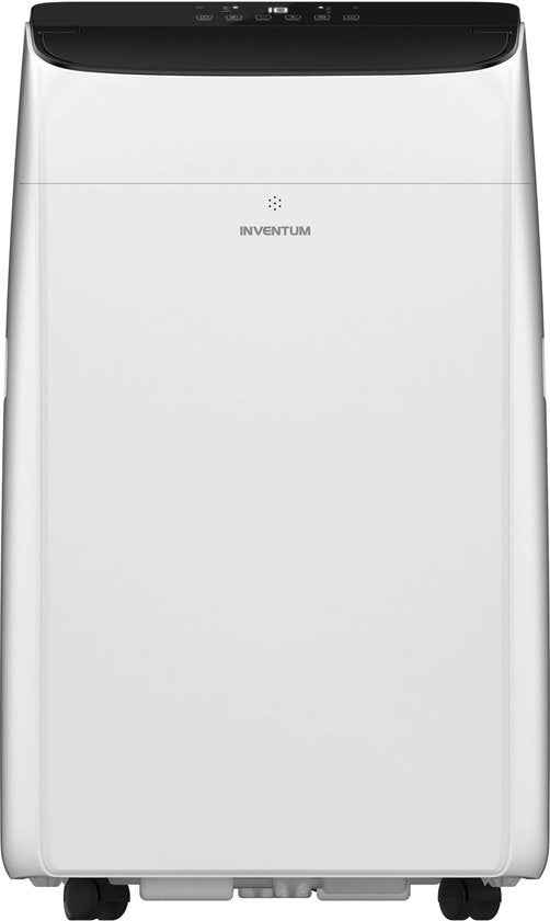 Climatiseur mobile Inventum AC126WH - Climatisation 12 000 BTU - 4-en-1 - Refroidissement, chauffage, ventilateur, déshumidificateur - Jusqu'à 105 m³ - Kit d'étanchéité - Blanc