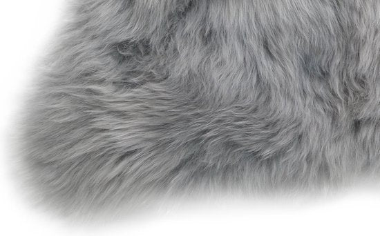 Lifa Living - Tapis en laine - Gris - 160 x 230 cm - 70% Laine et 30% Coton - Hauteur des poils 6 mm - Tissé