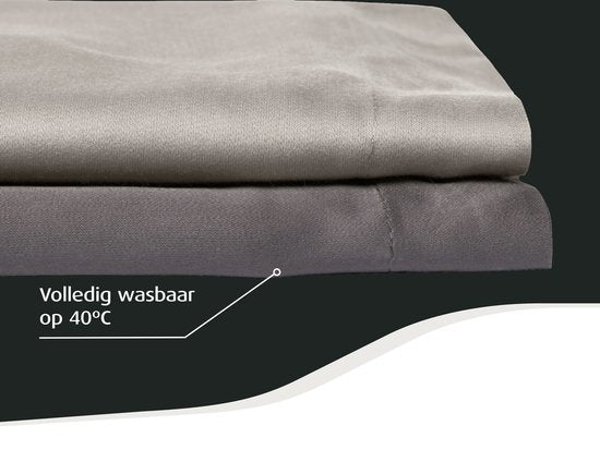 Home by TEMPUR - Sur-matelas - 180 x 200 x 9 cm - Anthracite & Fibres de Bambou - Doux et Irritable - Chambre à coucher & Confort - Infroissable et résistant au séchage
