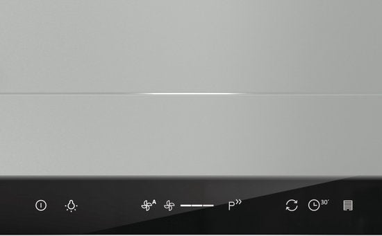 Gorenje BHP643A5BG Semi-encastré (extractible) Noir 525 m³/h A