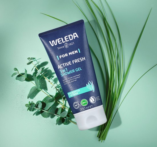 Weleda Men Gel Douche Fraîcheur Active - Romarin - 200ml