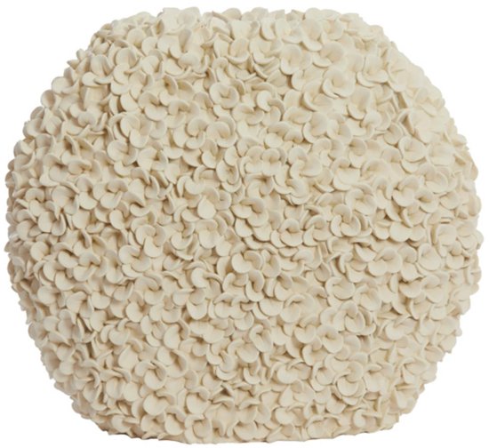 Light & Living Vase Phylia - Blanc - 52x23x46.5cm - Plastique - Moderne - Vase à fleurs - Décoration intérieure - Vase décoratif pour le salon ou la chambre à coucher