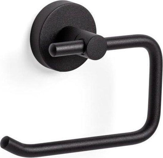 Haceka Kosmos - Porte-rouleau de papier toilette - Noir mat