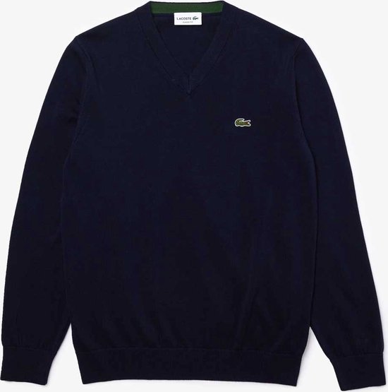 Lacoste Organic Cotton V-neck Sweater - Maillots de sport - marine (bleu marine) - Hommes
