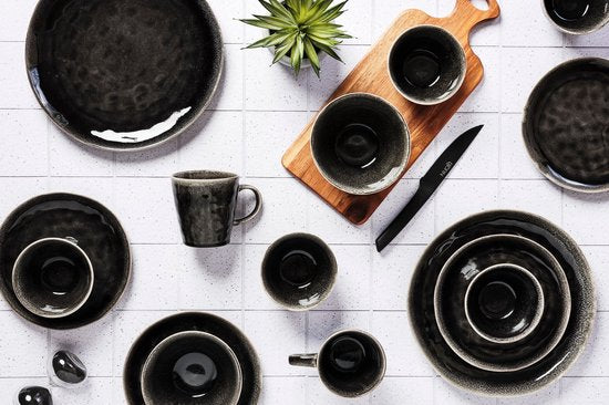 Bol MOON Ø11,5cm - 6 pièces - Encre