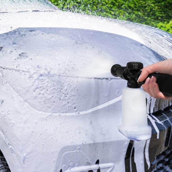 VONROC Buse à mousse - Pistolet à mousse 350ML - Pour les nettoyeurs haute pression VONROC des séries V14, V18, V22, V24 et V25-2