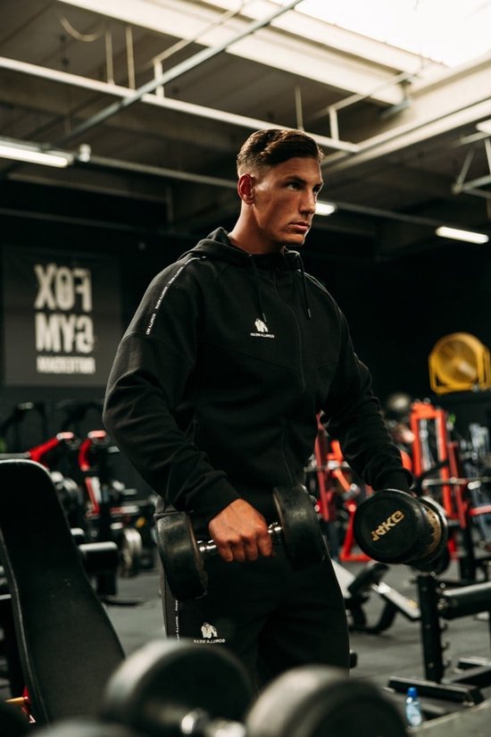 Gorilla Wear Harvey Workout Jacket - Noir - XL