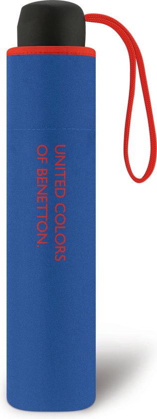 Parapluie Super Mini - Benetton - Pliable - Ø 95 cm - Bleu