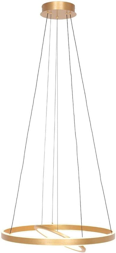 Steinhauer - lampe suspendue - Ringlux - or - verre métal - Ø 60cm - LED - 3514GO