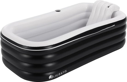 Juskys Baignoire gonflable M - PVC