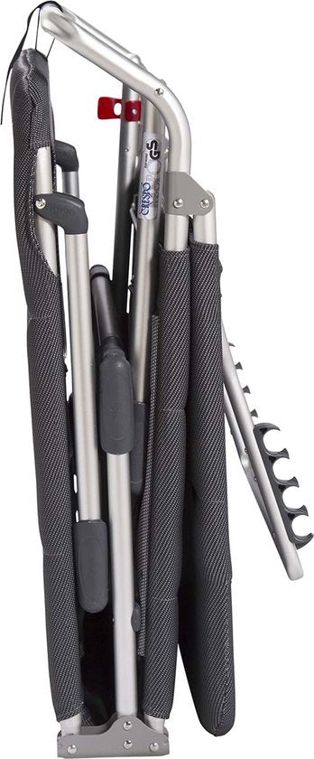 Crespo - Lit pliant - AL/363 - Deluxe - Gris foncé