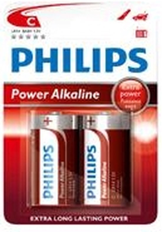 Philips LR14P2B - Pile C - 2 pièces