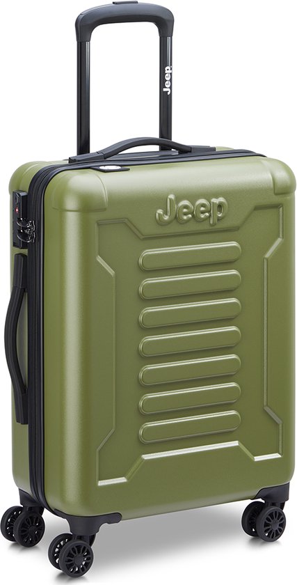 Jeep Hand Luggage Suitcase Slim 55 cm Avocado