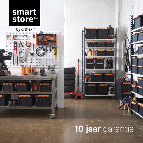 SmartStore - Pro 45 Boîte de stockage 50 litres - Polypropylène - Noir
