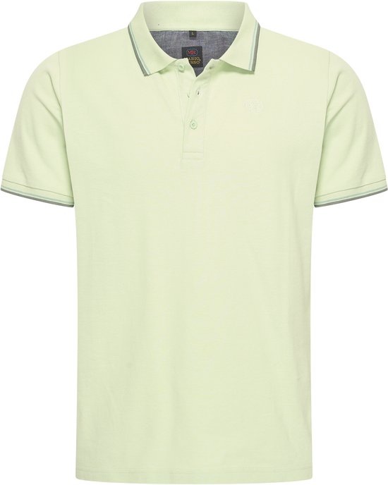 Mario Russo Polo Shirt Edward - Polo Shirt homme - Chemises polo homme - Coton - Spruces Stone