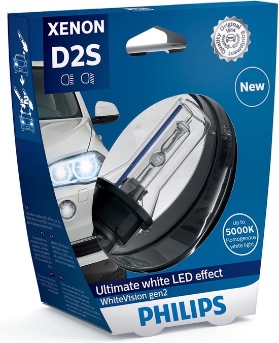 Philips WhiteVision Type d'ampoule : D2S, lampe automobile au xénon