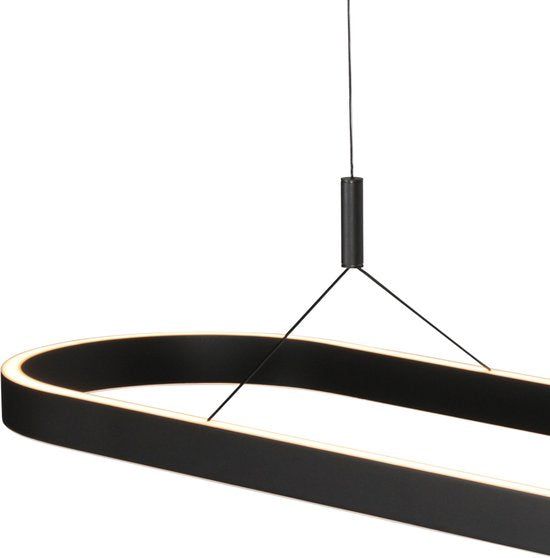 Steinhauer Exclusive - lampe suspendue - Mykty - noir - métal - lampe design - LED - 4205ZW