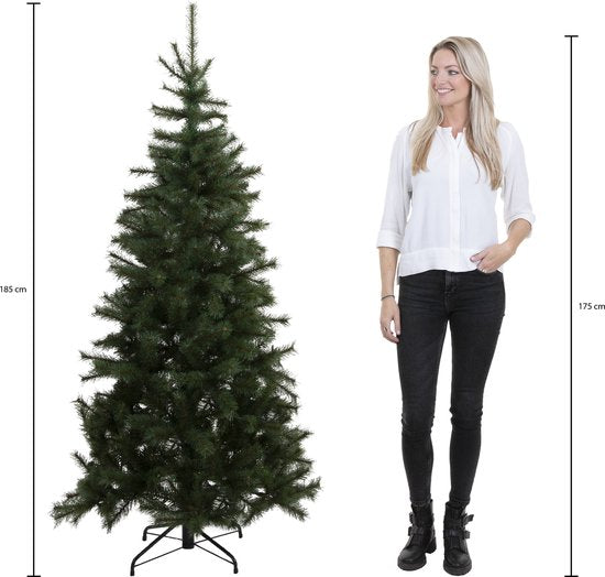 Black Box Trees Brampton Artificial Christmas Tree - H185 x Ø127 cm - Vert