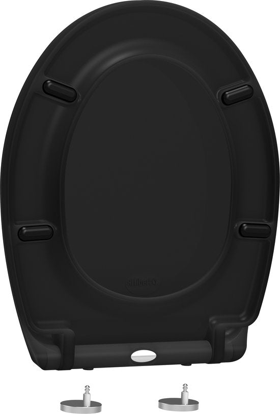 Siège de toilette Allibert Dolceo Noir mat