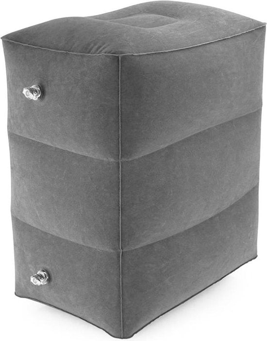 Lit d'avion avec 3 positions de hauteur - repose-pieds gonflable