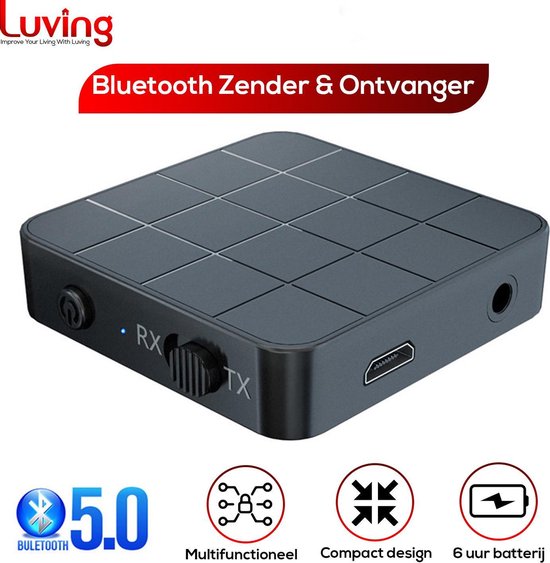 Luving™ - Emetteur et récepteur Bluetooth - Emetteur Bluetooth - Récepteur Bluetooth - Récepteur audio - Appels mains libres