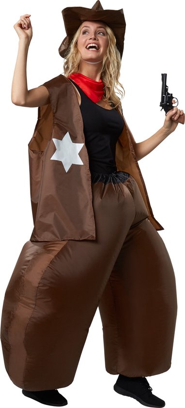 Dressforfun Gonflable cowboy - déguisement halloween déguisement carnaval déguisement carnaval déguisement carnaval déguisement - 302354