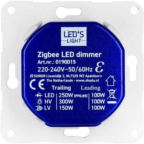 LED's Light Zigbee Smart Variateur universel de LED 300VA contrôlable par téléphone